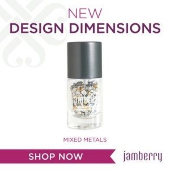 Jamberry Design Dimensions Mixed Metal Nail - Picture 1 of 2